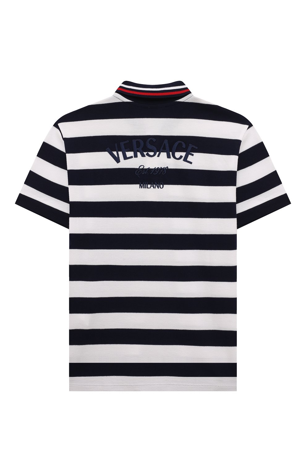 Хлопковое поло VERSACE, арт. 1000126/1A09735/8A-14A, фото 2