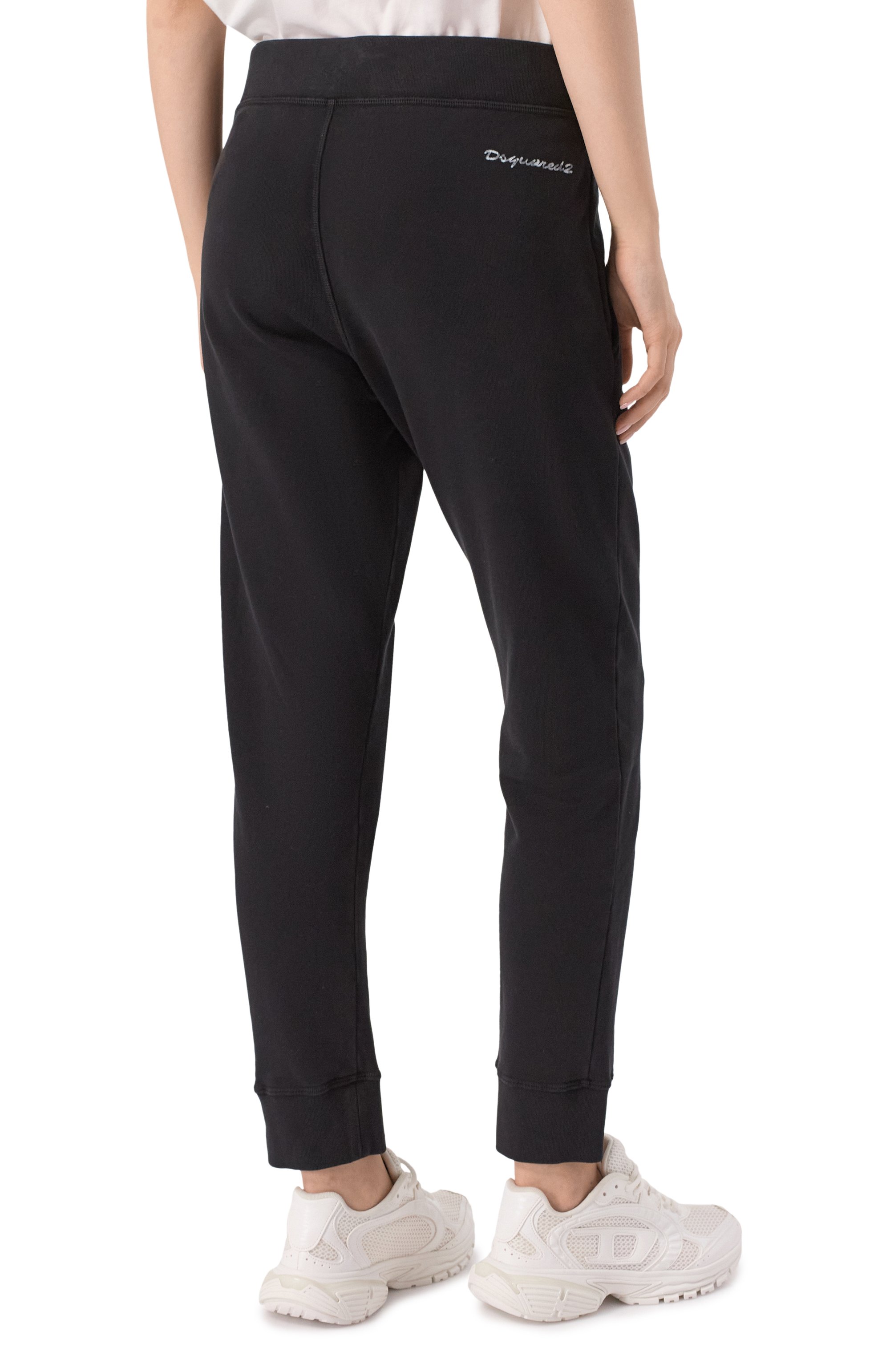 Хлопковые джоггеры DSQUARED2, арт. S72KA1291/S25462, фото 4