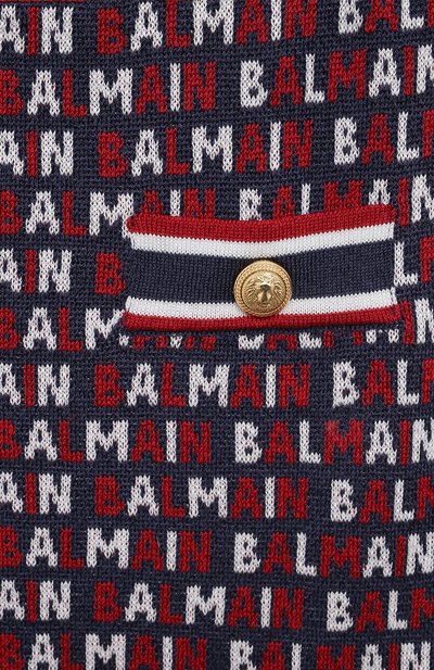 Юбка из хлопка и вискозы BALMAIN, арт. BU7A41, фото 3