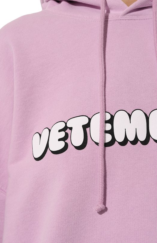 фото Хлопковое худи vetements