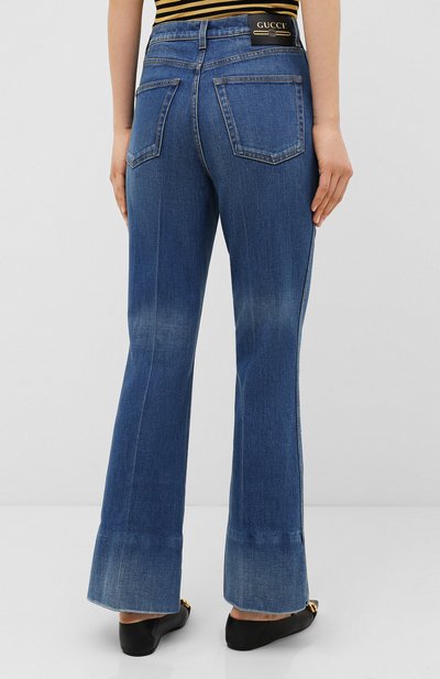 Джинсы GUCCI синего цвета по цене 58700 руб., арт. 624929/XDA6N, фото 4 Джинсы GUCCI, арт. 624929/XDA6N, фото 4