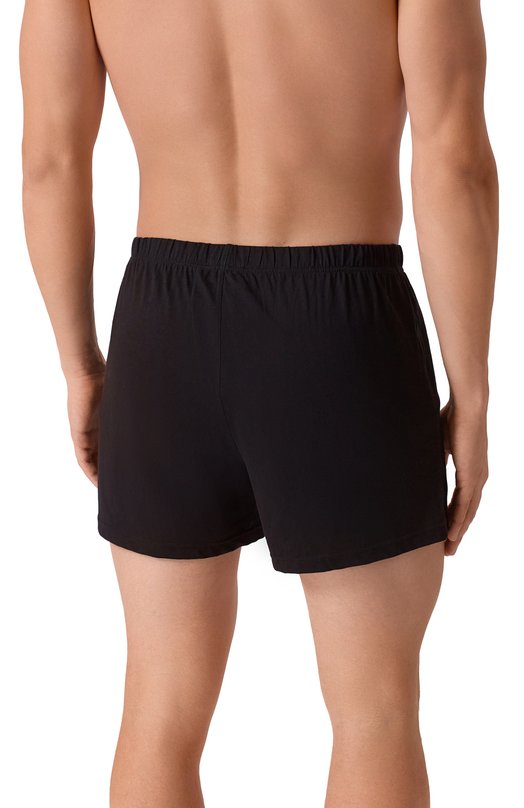 Хлопковые боксеры Emporio Armani EM001443/AF14210 Чёрный  EM001443/AF14210 Фото 3