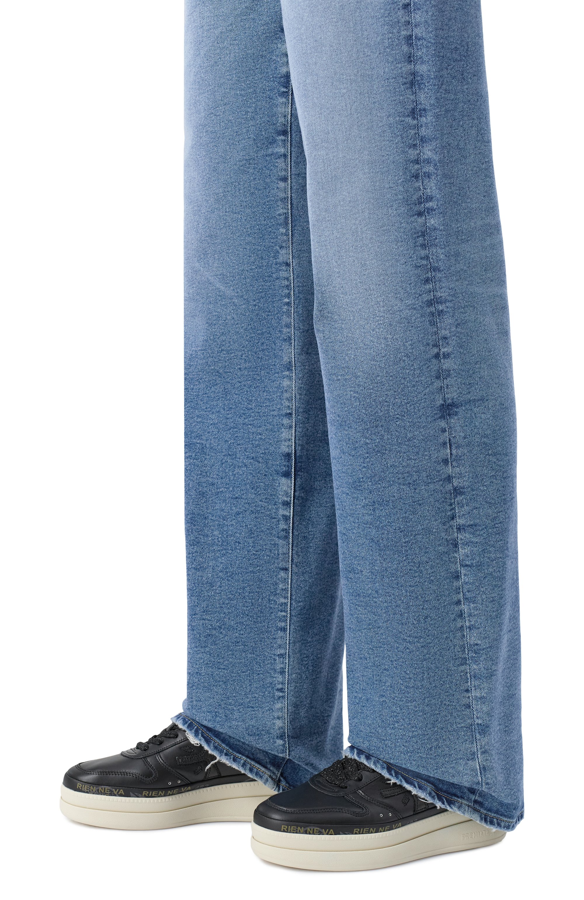 Кожаные кеды micol PREMIATA черного цвета по цене 30500 руб., арт. MIC0L/VAR 7014, фото 2 Кожаные кеды micol PREMIATA, арт. MIC0L/VAR 7014, фото 2