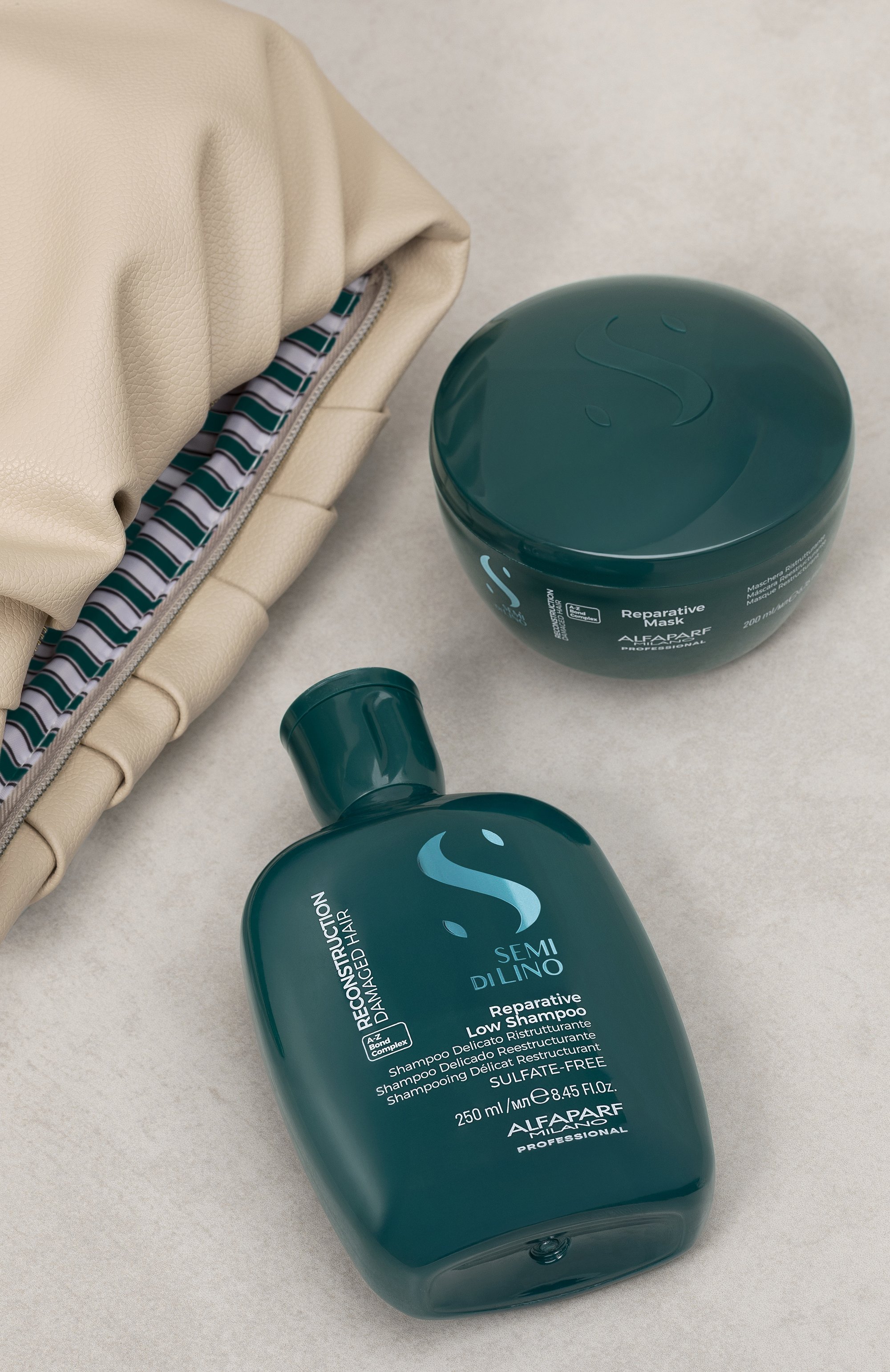 Набор для поврежденных волос sdl reconstruction duo (250+200ml) ALFAPARF MILANO PROFESSIONAL бесцветного цвета по цене 5780 руб., арт. 30457, фото 3 Набор для поврежденных волос sdl reconstruction duo (250+200ml) ALFAPARF MILANO PROFESSIONAL, арт. 30457, фото 3