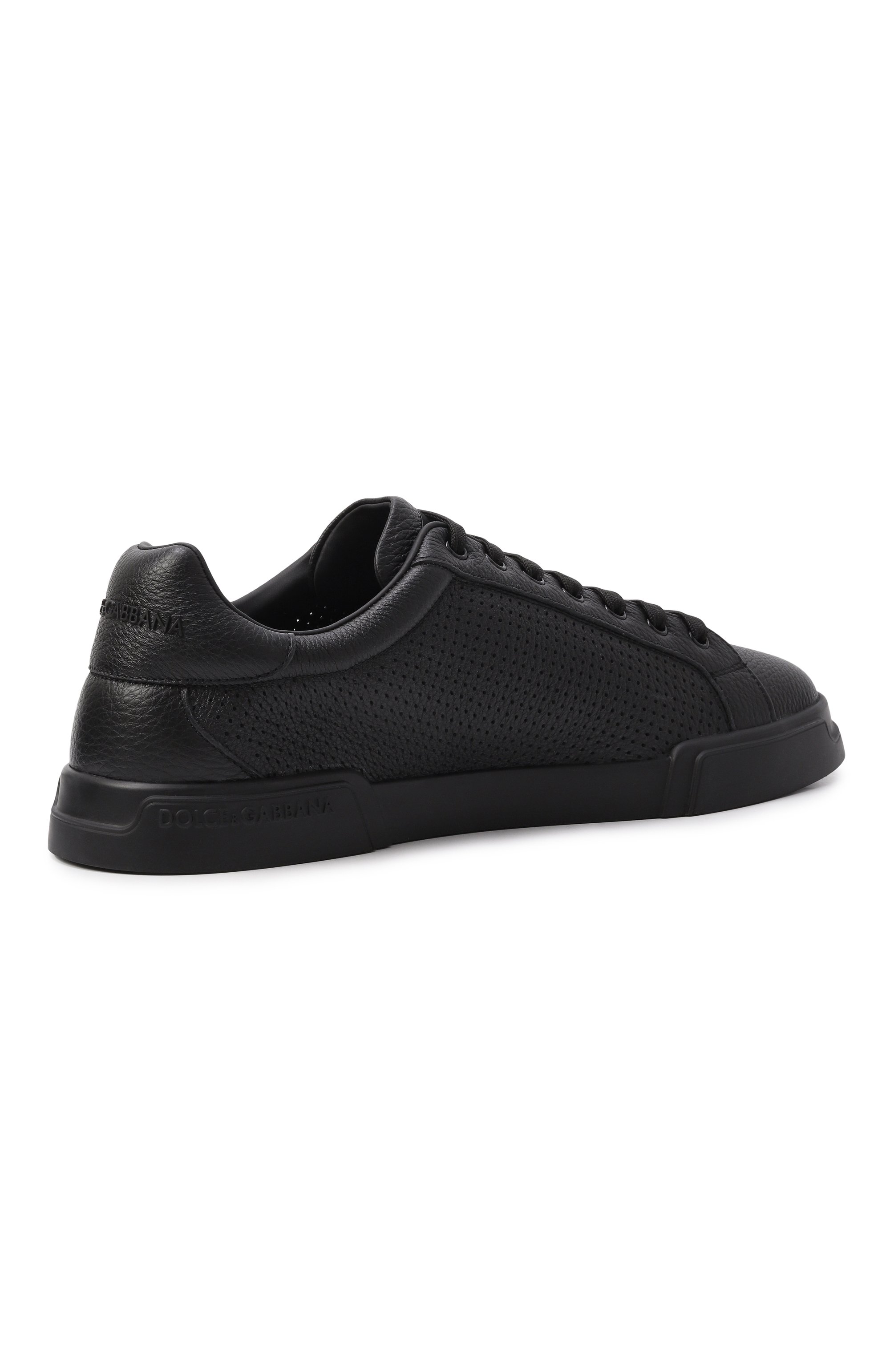 Кожаные кеды portofino light strobel DOLCE & GABBANA, арт. CS2354/AG093, фото 5