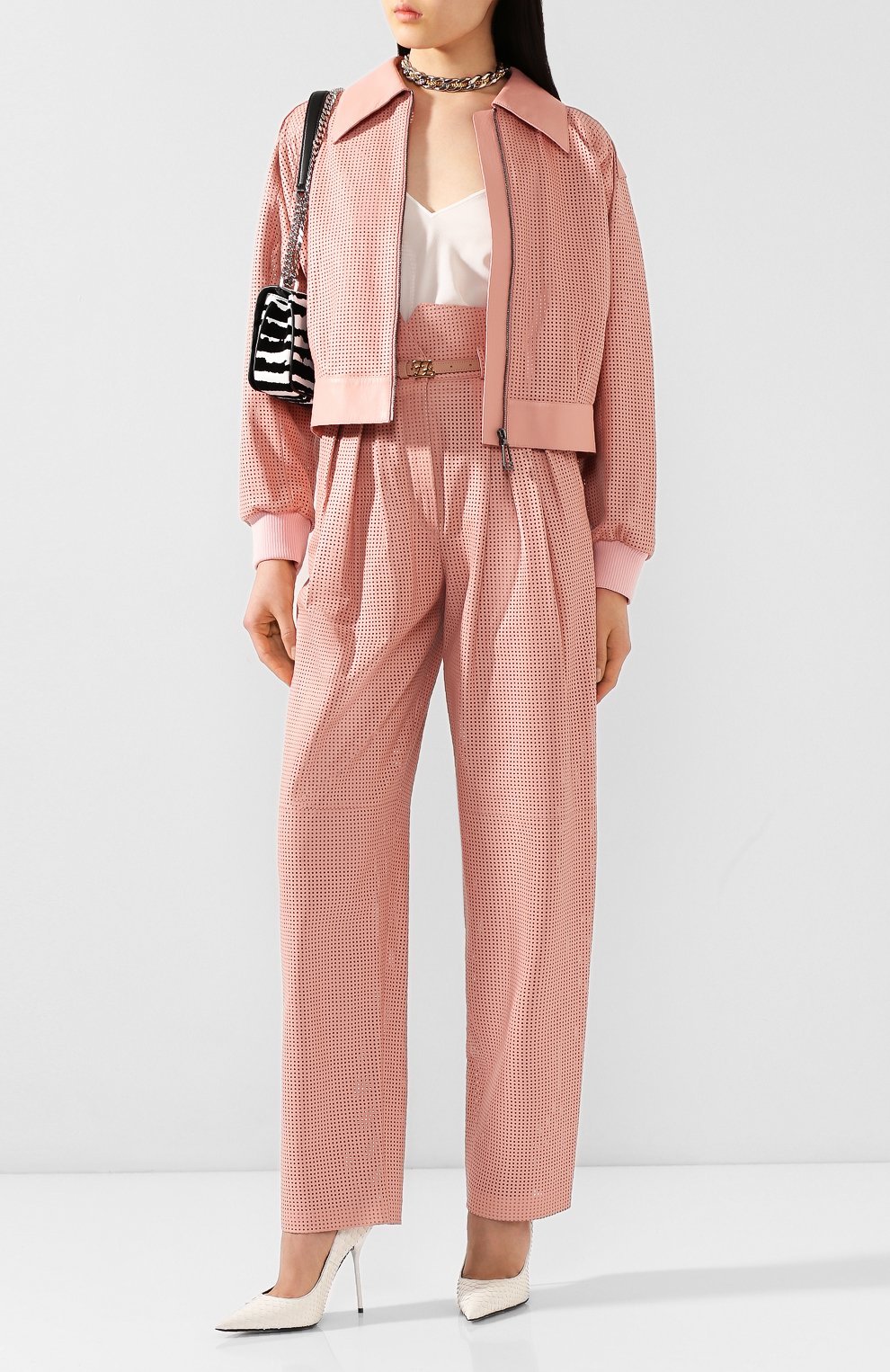 Кожаная куртка FENDI, арт. FPJ778 A5XN, фото 2