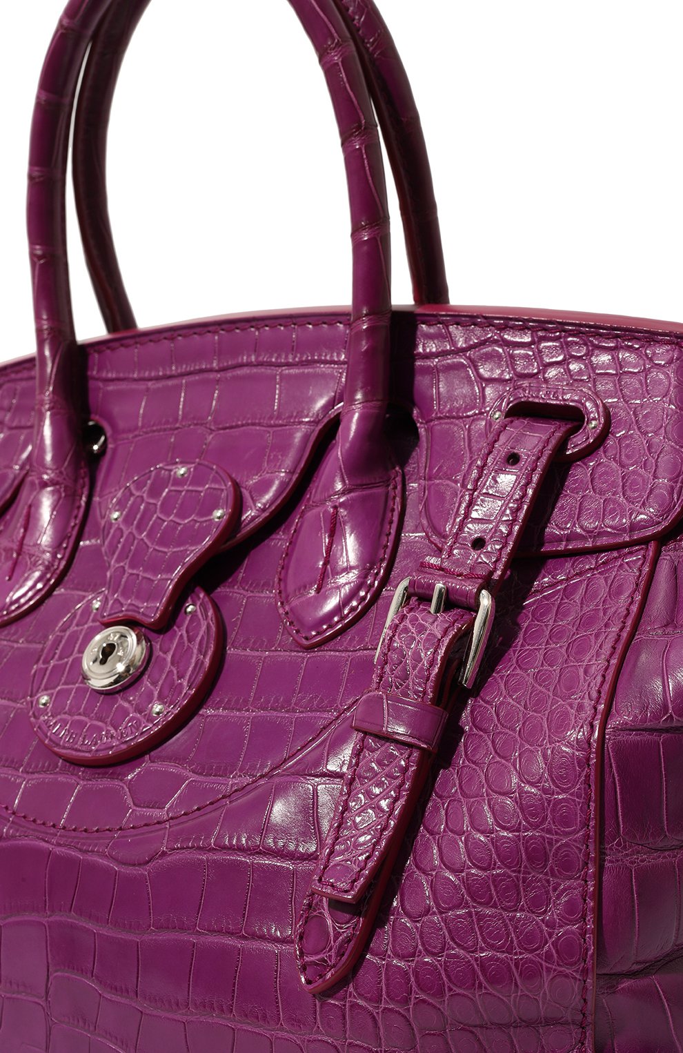 Сумка soft ricky 33 из кожи аллигатора RALPH LAUREN, арт. 69H/ITJ81/FTJ81, фото 3
