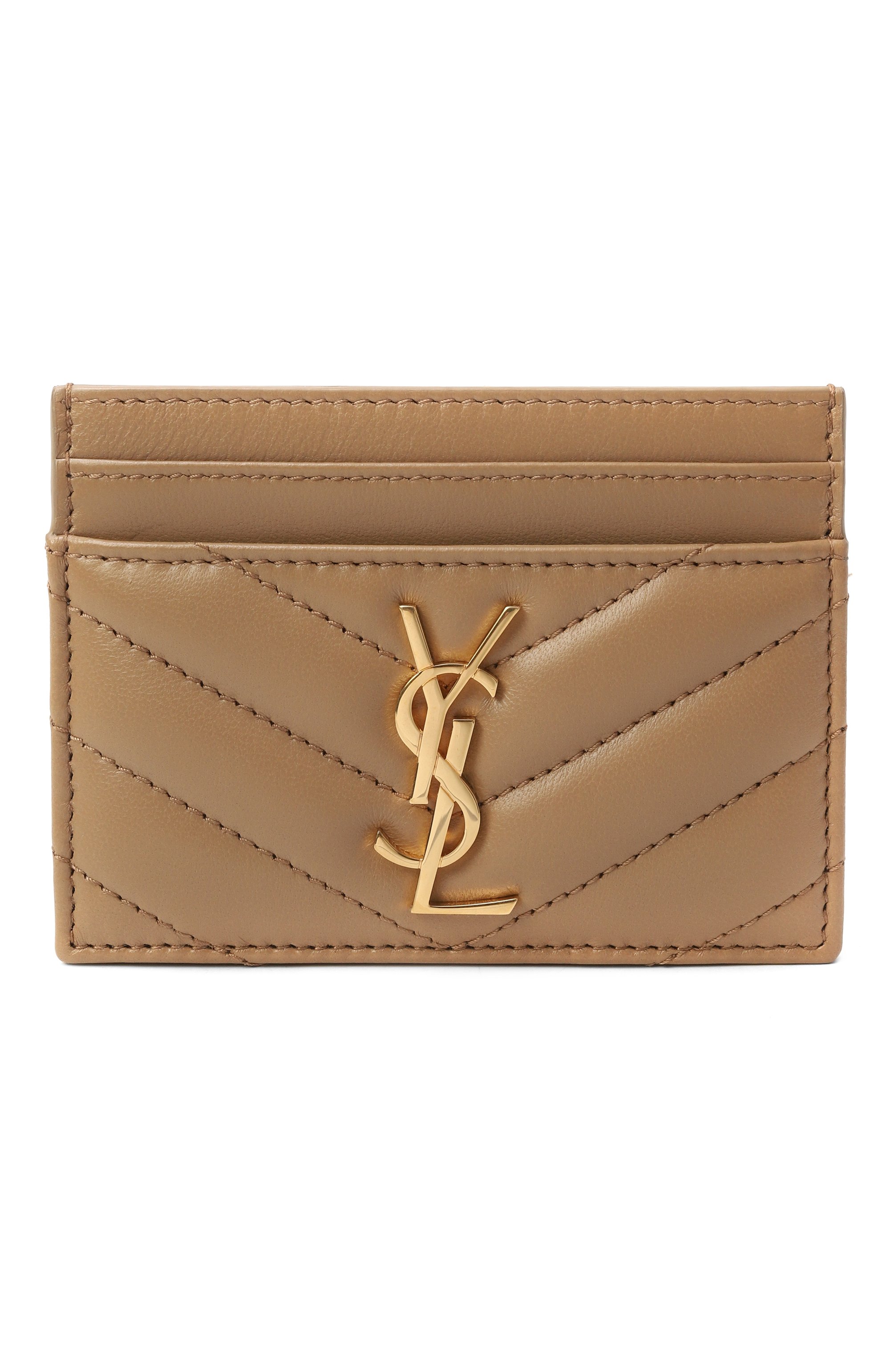 Кожаный футляр для кредитных карт SAINT LAURENT, арт. 423291/AAA44, фото 1