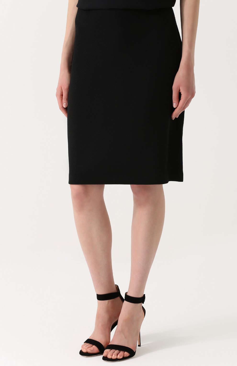 Юбка-миди фактурной вязки ST. JOHN, арт. K78B010, фото 3