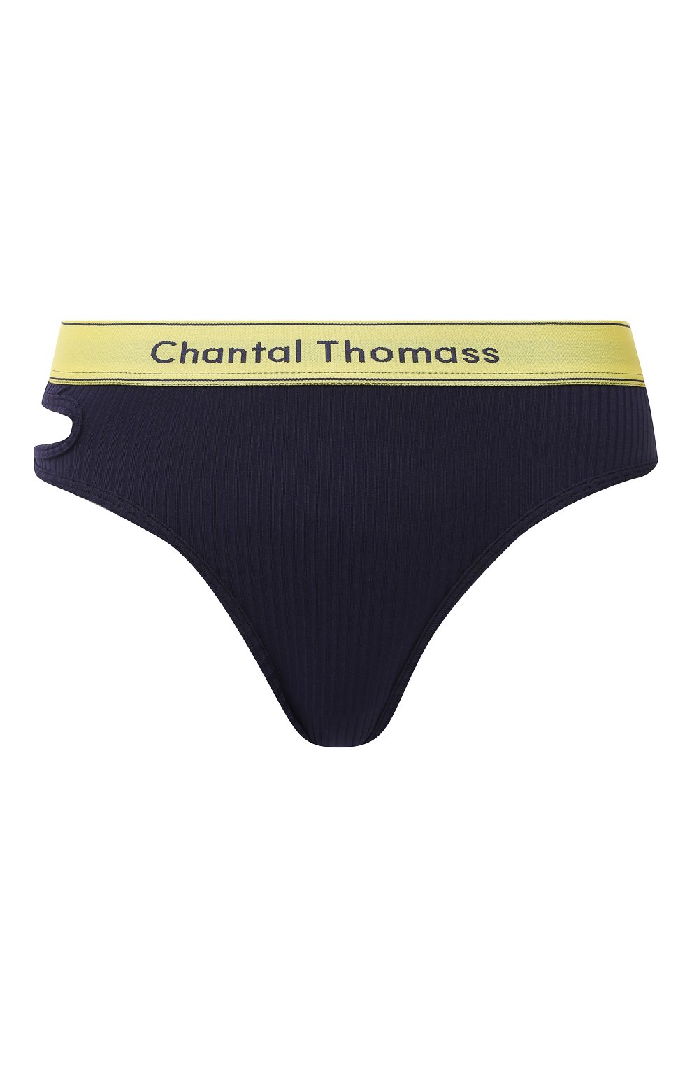 Трусы-стринги CHANTAL THOMASS темно-синего цвета по цене 5230 руб., арт. T05C80, фото 1 Трусы-стринги CHANTAL THOMASS, арт. T05C80, фото 1