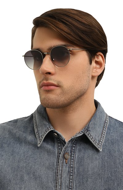 Солнцезащитные очки SPEKTRE, арт. P2 01 SILVER ANCIENT/GRADIENT GREEN, фото 3