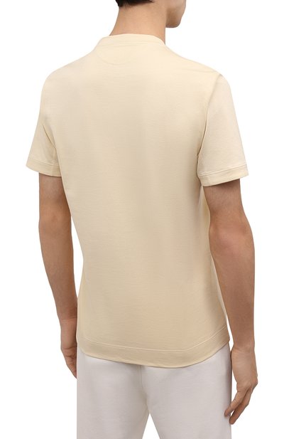 Хлопковая футболка BRUNELLO CUCINELLI, арт. M0T618410, фото 4