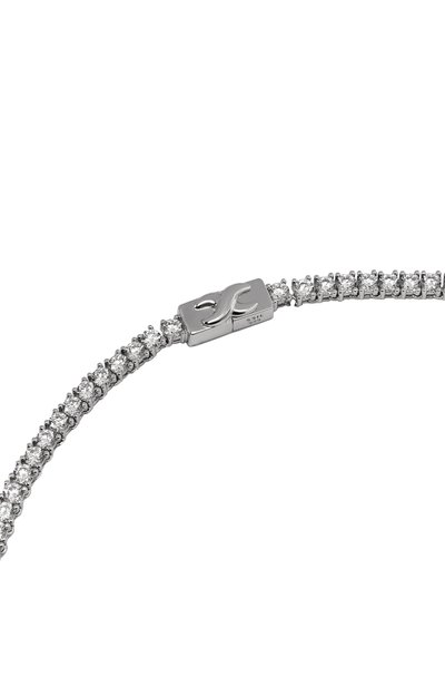 Колье SSIL серебряного цвета по цене 75650 руб., арт. SS24SNC043WGFFFMT, фото 4 Колье SSIL, арт. SS24SNC043WGFFFMT, фото 4