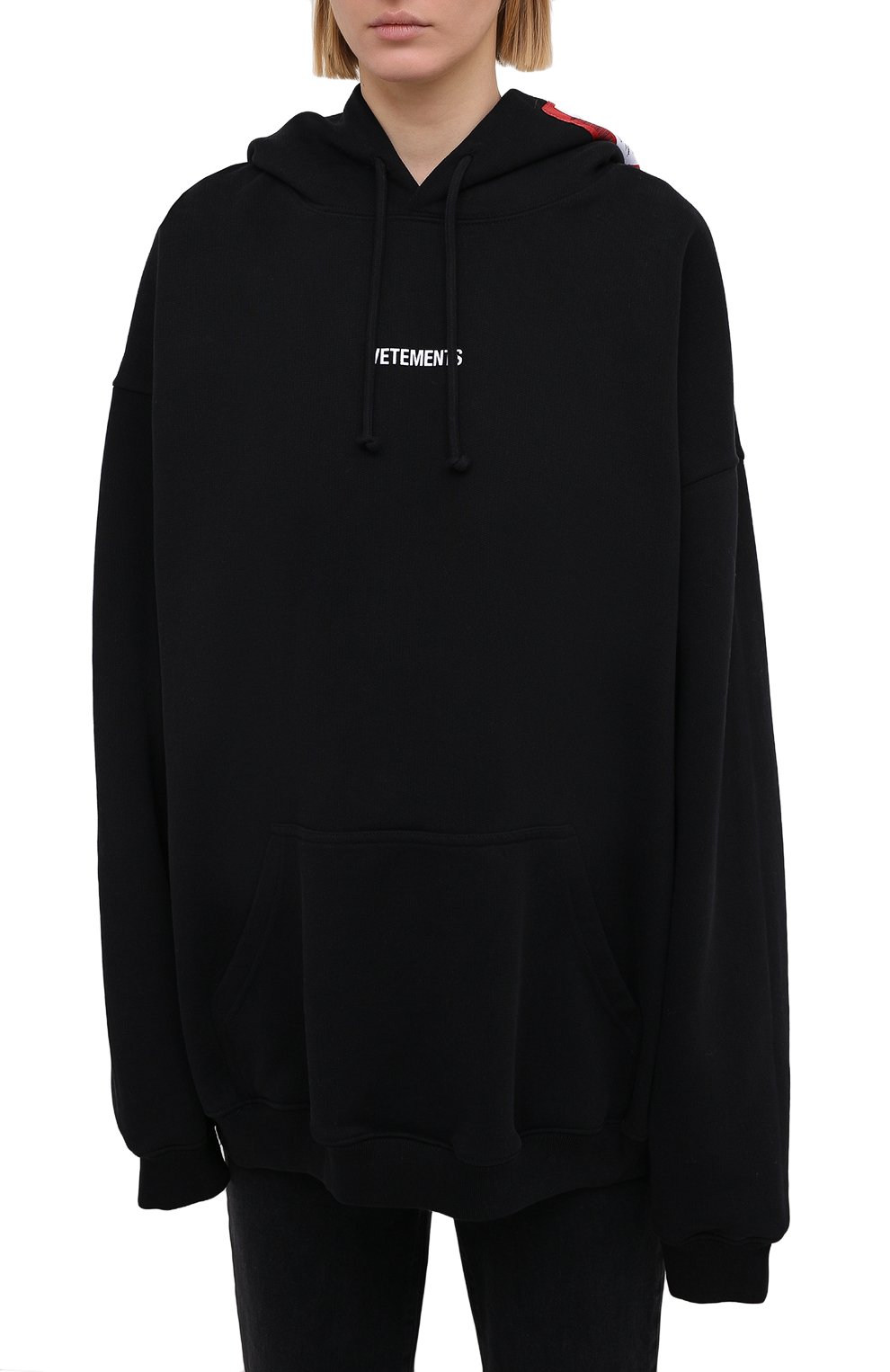 Хлопковое худи VETEMENTS, арт. UE51TR550B 1601/W, фото 3