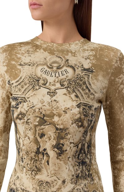 Хлопковое платье JEAN PAUL GAULTIER, арт. 25/03-W-DR018/J013P, фото 5