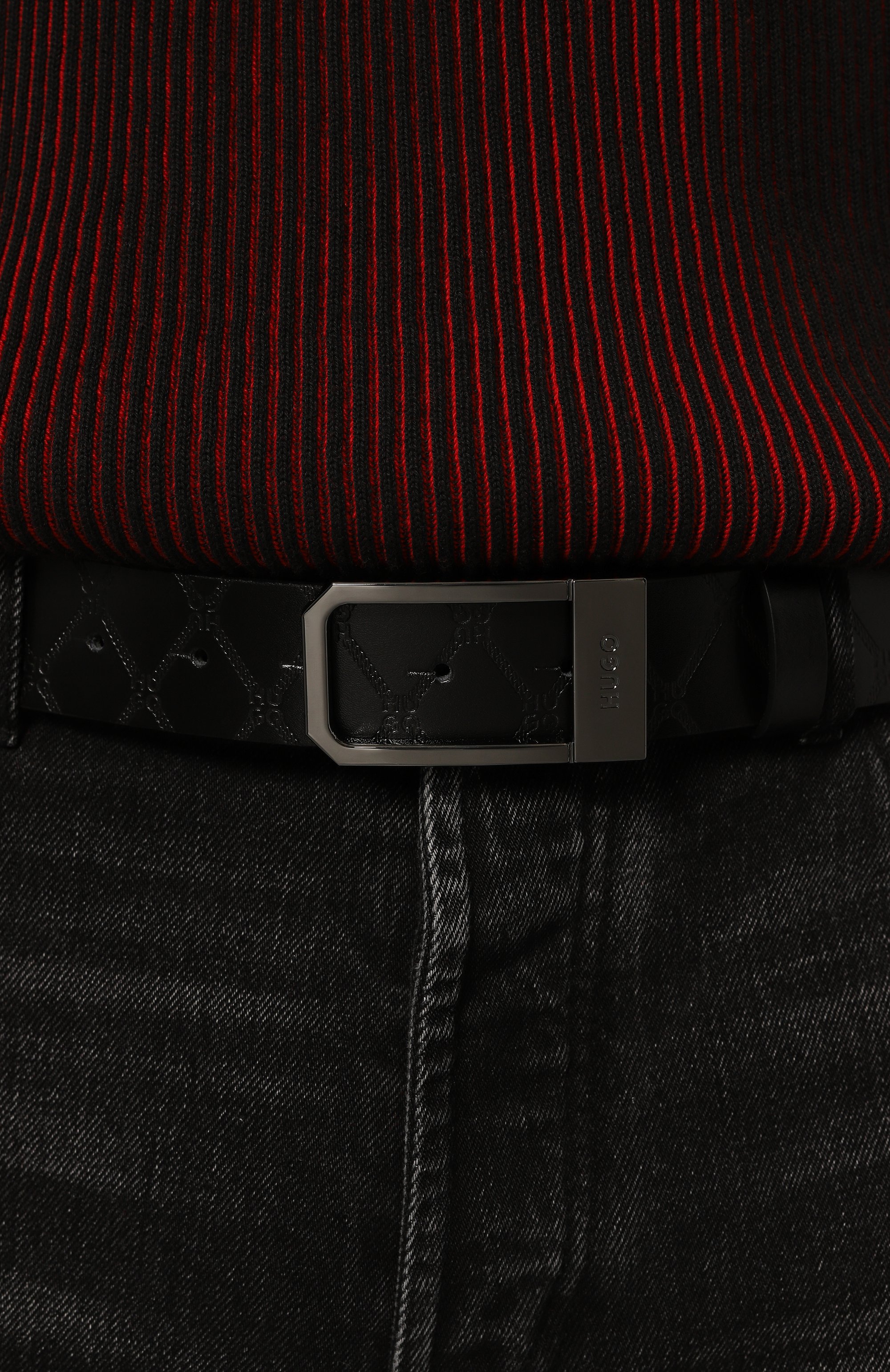 Кожаный ремень HUGO, арт. 50537008, фото 2