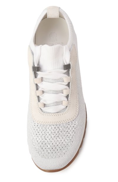 Текстильные кроссовки BRUNELLO CUCINELLI, арт. BZ8351G410, фото 4