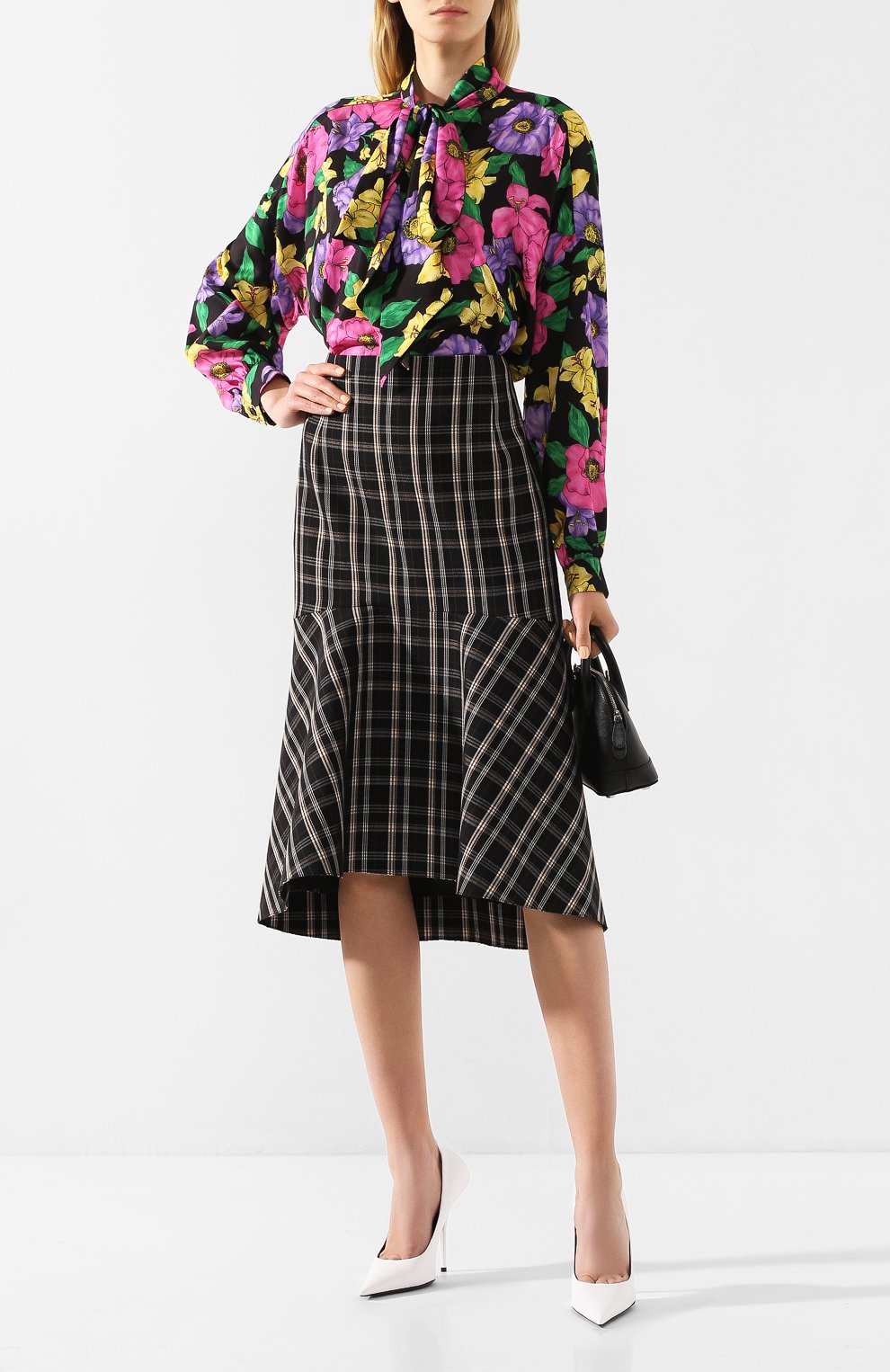 Шерстяная юбка BALENCIAGA, арт. 571616/TGT02, фото 2