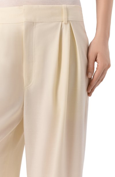 Брюки из шерсти и шелка LOULOU DE SAISON, арт. DAVY, фото 5