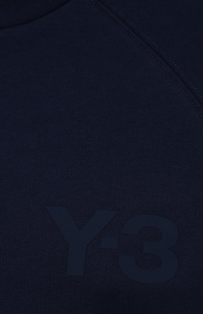 Свитшот Y-3 темно-синего цвета по цене 17600 руб., арт. GV0339/W, фото 5 Свитшот Y-3, арт. GV0339/W, фото 5