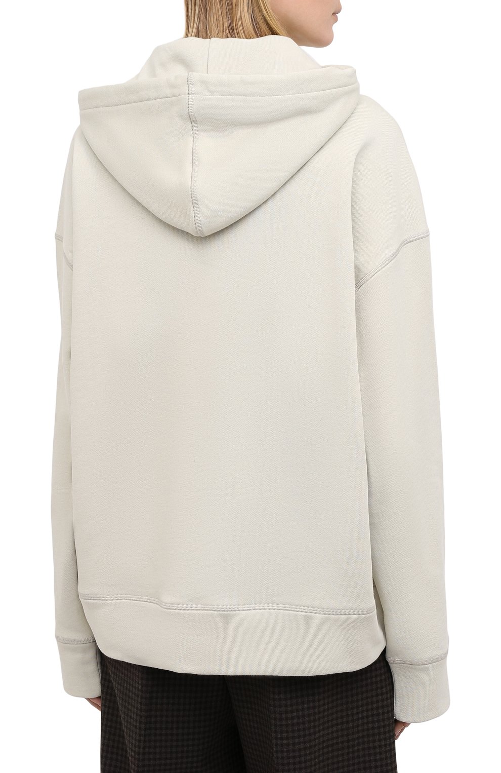 Хлопковое худи JIL SANDER, арт. JPPR707515-WR248608, фото 4