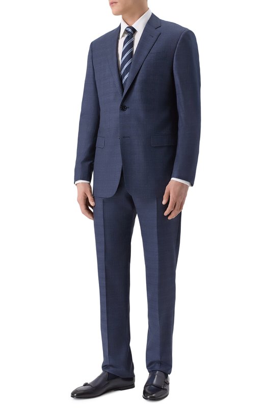 Шерстяной костюм Giorgio Armani GM000344/TE10953 Синий GM000344/TE10953