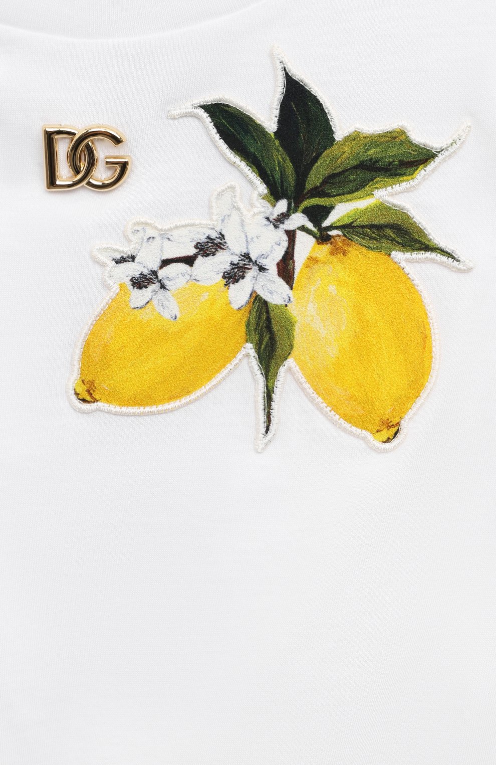 Хлопковый топ DOLCE & GABBANA, арт. L5JTMX/G7L8W, фото 3