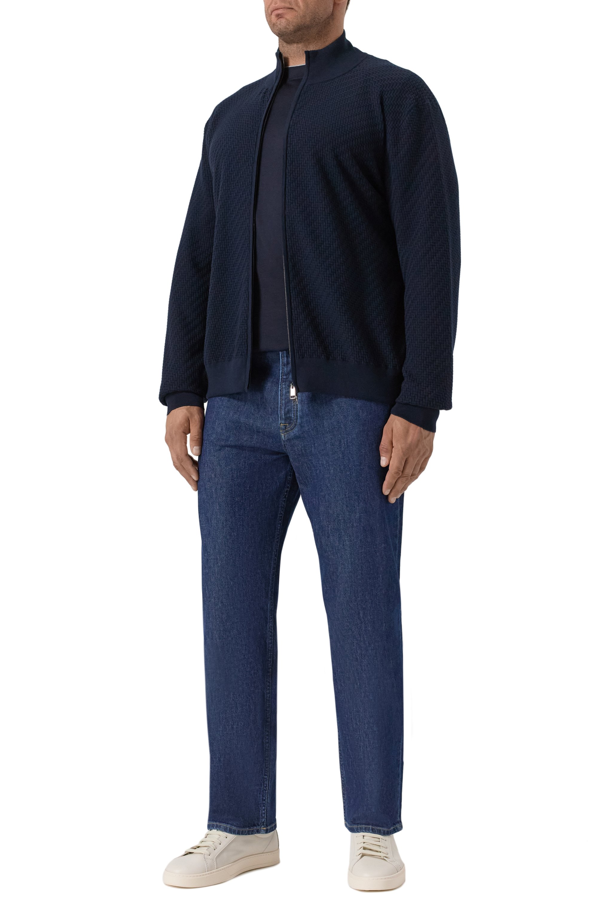 Лонгслив из шелка и хлопка BRUNELLO CUCINELLI, арт. MH8367433W, фото 2