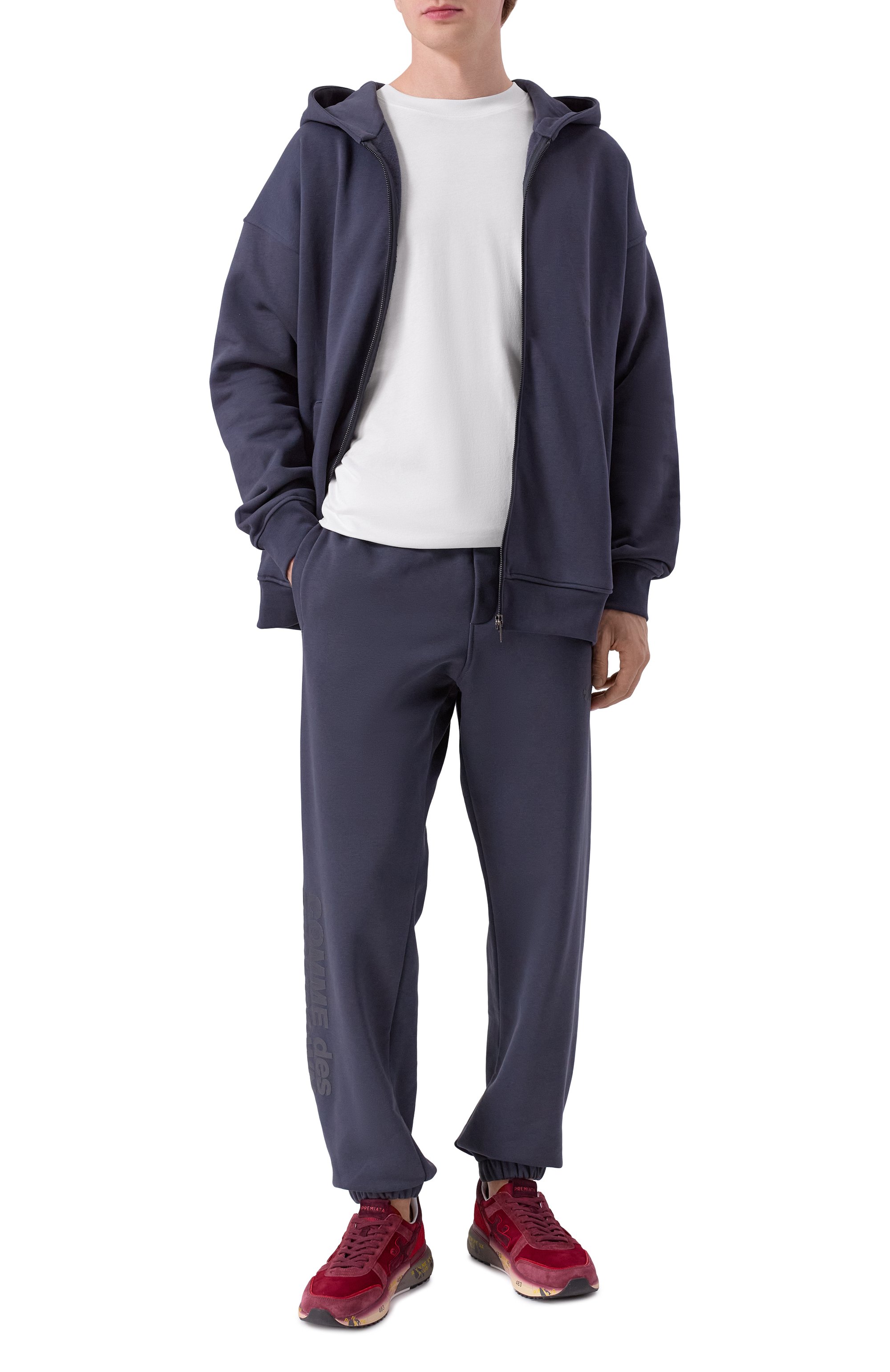 Хлопковые джоггеры COMME DES FUCKDOWN, арт. CFABM01734, фото 2