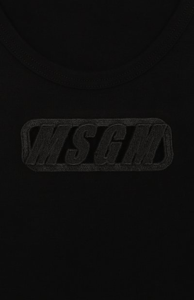Хлопковый топ MSGM KIDS, арт. S5MSJGT0085, фото 3
