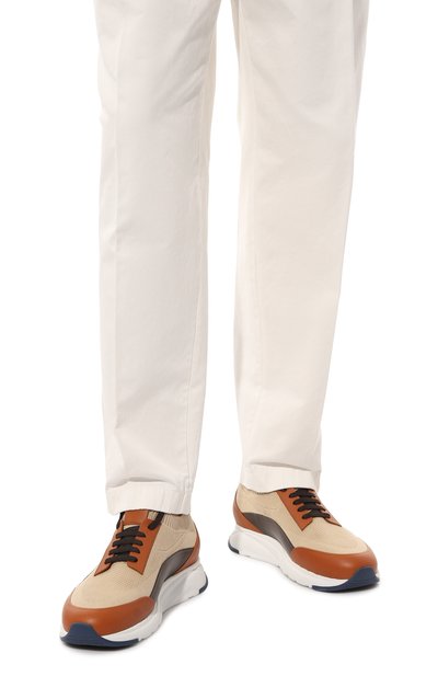 Комбинированные кроссовки ZILLI, арт. H0067AM0152VSWR01, фото 3