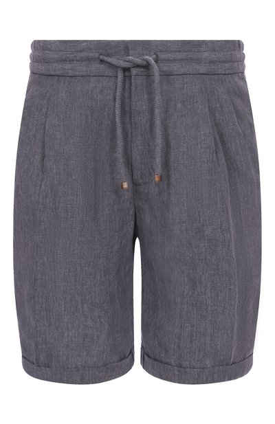 Мужские льняные шорты BRUNELLO CUCINELLI, арт. MH248U0020
