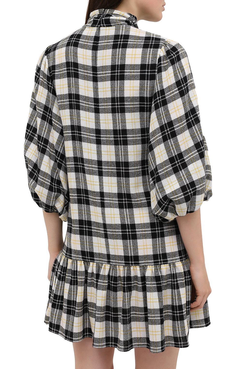 Платье REDVALENTINO черно-белого цвета по цене 51850 руб., арт. UR0VAT60/5CW, фото 4 Платье REDVALENTINO, арт. UR0VAT60/5CW, фото 4