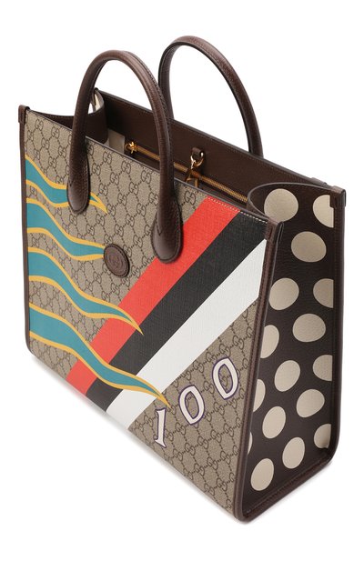 Сумка-тоут GUCCI коричневого цвета по цене 257760 руб., арт. 674148/UQHHG, фото 5 Сумка-тоут GUCCI, арт. 674148/UQHHG, фото 5