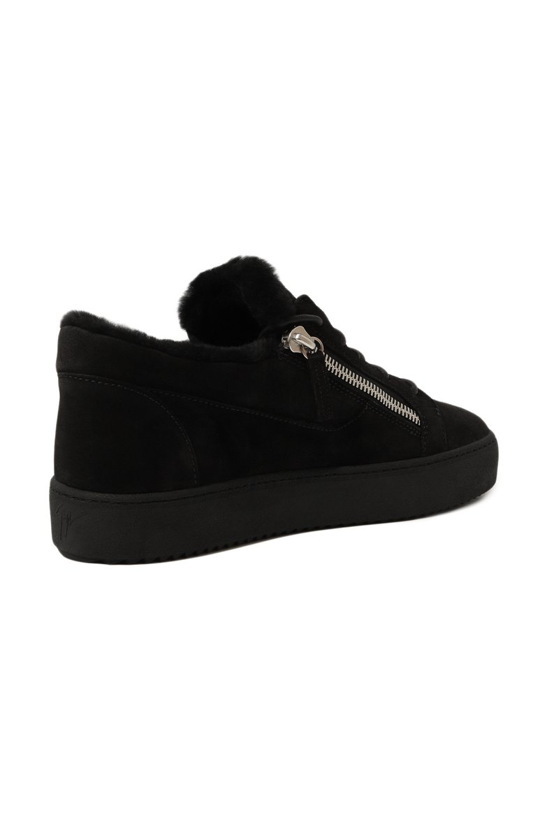 Кожаные кеды frankie winter GIUSEPPE ZANOTTI DESIGN, арт. RU00018/012, фото 1