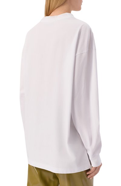 Хлопковый лонглив MSGM, арт. 4041MDM86SE/267285, фото 4