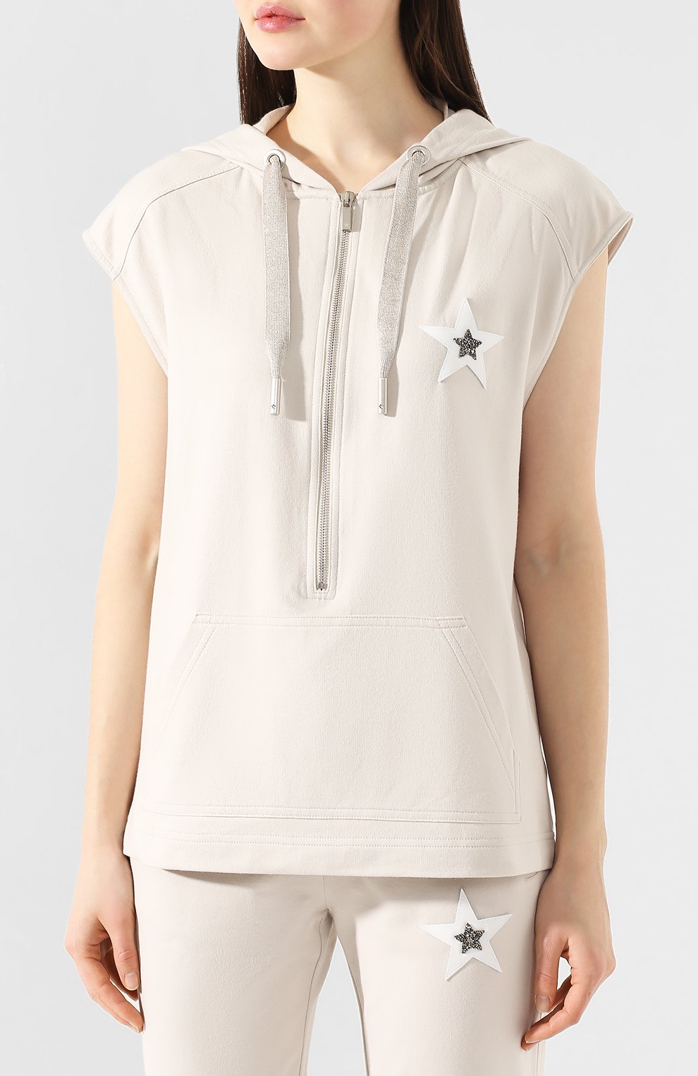 Худи без рукавов LORENA ANTONIAZZI, арт. P2046FZ010/3187, фото 3