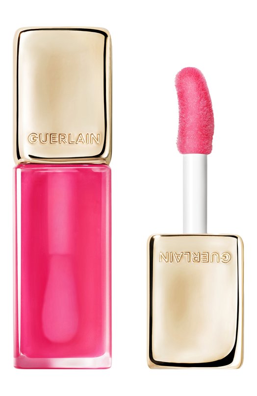 фото Масло-тинт для губ kisskiss bee glow, оттенок 458 насыщенный розовый (9,5ml) guerlain