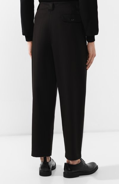 Хлопковые брюки DOLCE & GABBANA черного цвета по цене 83500 руб., арт. GYQZHT/FURB5, фото 4 Хлопковые брюки DOLCE & GABBANA, арт. GYQZHT/FURB5, фото 4