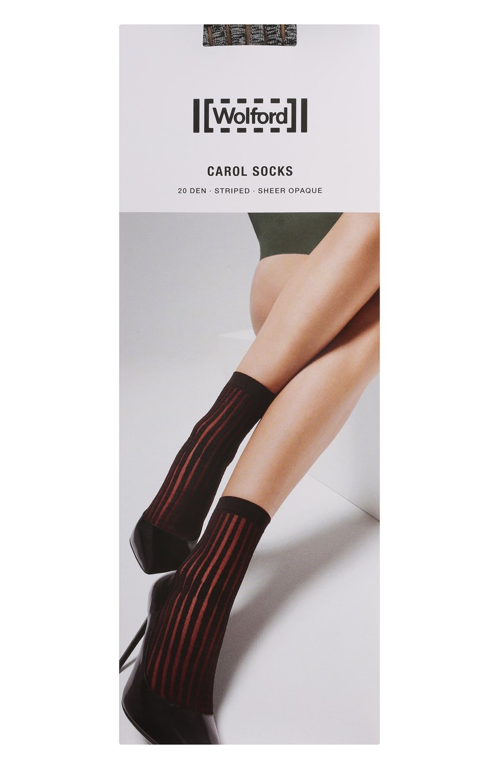 Носки WOLFORD бежевого цвета по цене 2900 руб., арт. 48051, фото 1 Носки WOLFORD, арт. 48051, фото 1