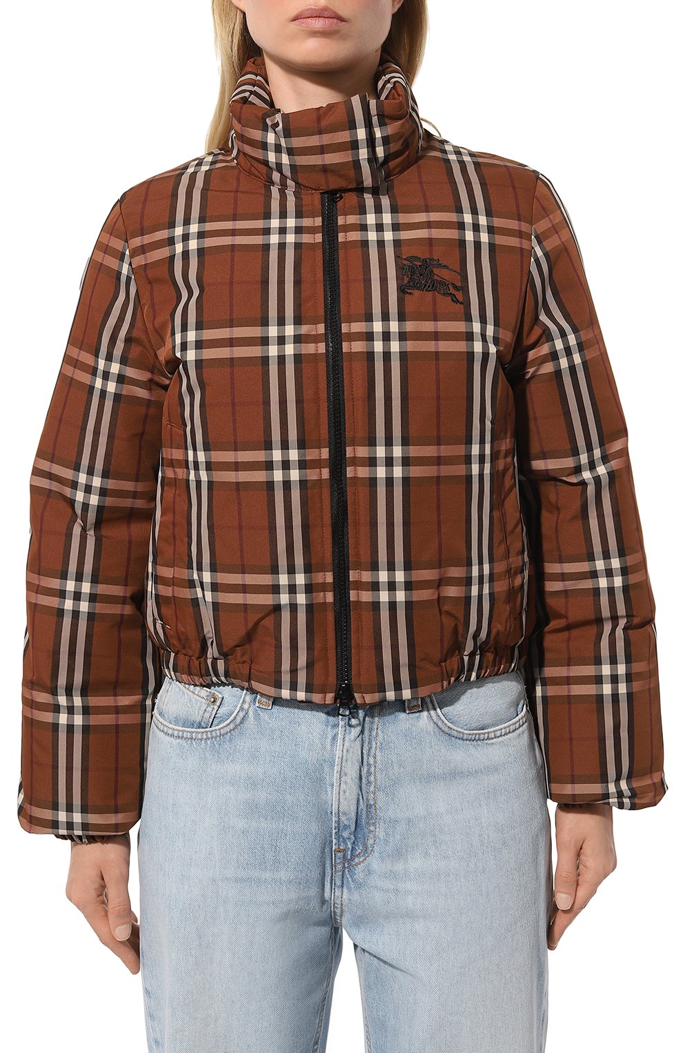 Пуховик BURBERRY коричневого цвета по цене 190000 руб., арт. 8074034, фото 3 Пуховик BURBERRY, арт. 8074034, фото 3