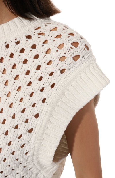 Хлопковый жилет BOSS, арт. 50493887, фото 5