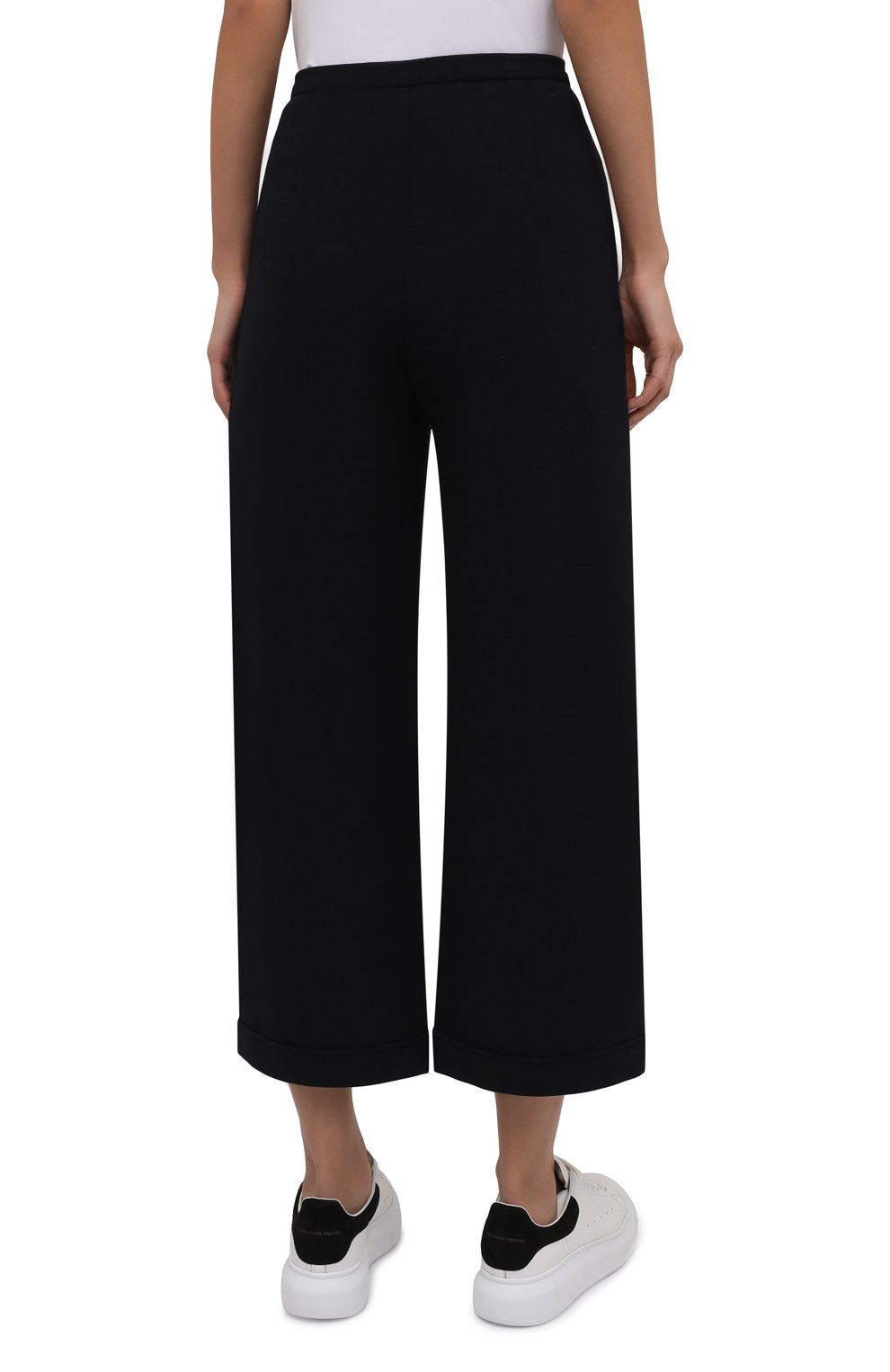Шерстяные брюки GIORGIO ARMANI темно-синего цвета по цене 186500 руб., арт. 6KAP51/AJVQZ, фото 4 Шерстяные брюки GIORGIO ARMANI, арт. 6KAP51/AJVQZ, фото 4
