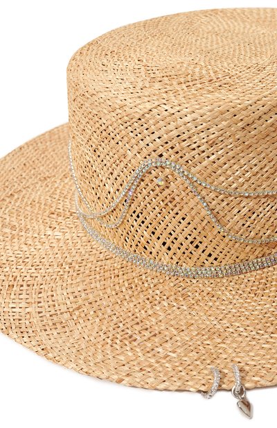 Соломенная шляпа kanotie shine bright lik COCOSHNICK HEADDRESS, арт. kanotieshinebright, фото 4