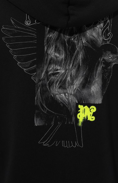 Хлопковое худи PALM ANGELS, арт. PMBB117F24FLE001, фото 5