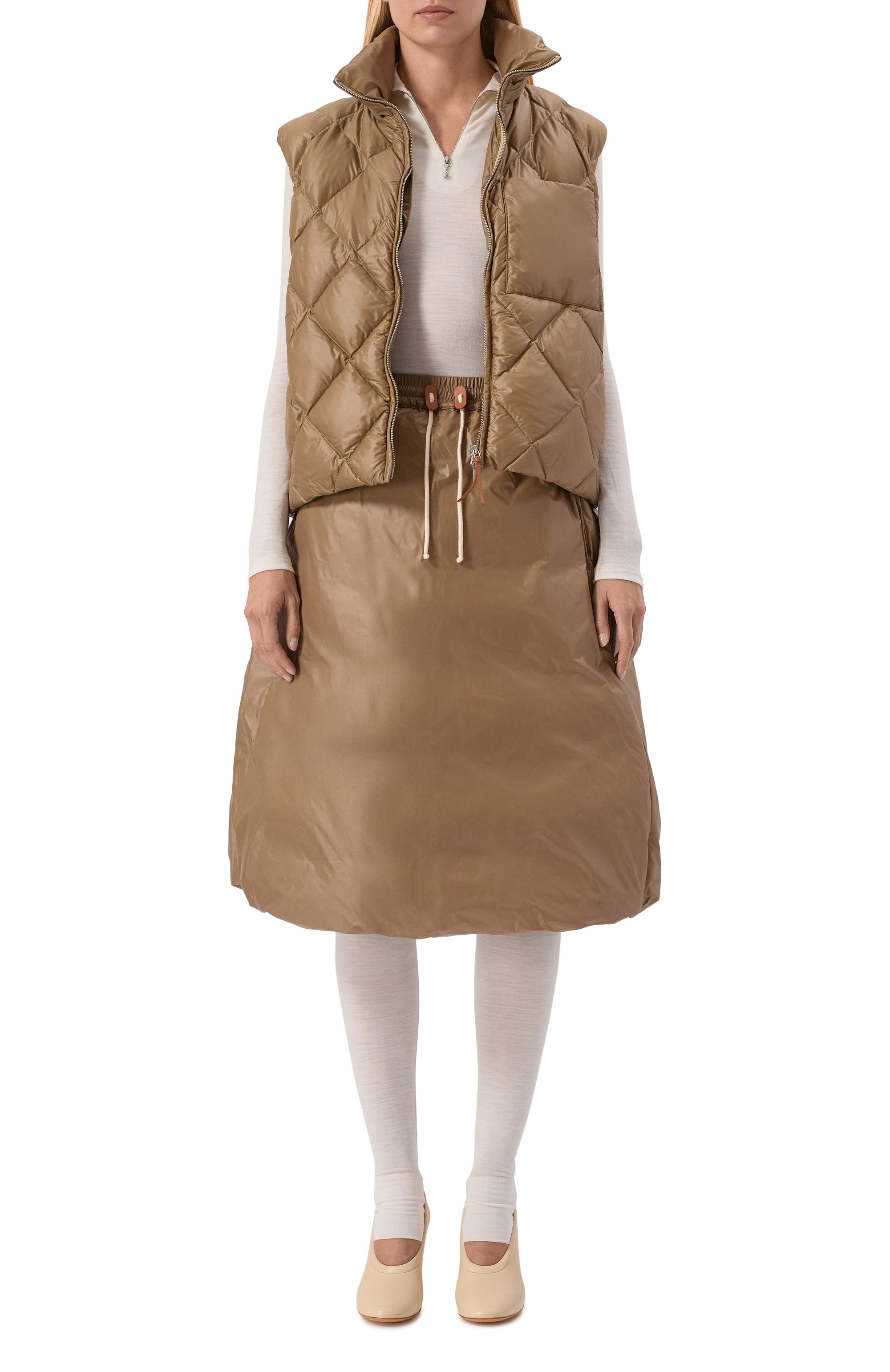 Пуховая юбка JIL SANDER, арт. J40AF0176/J70007, фото 2