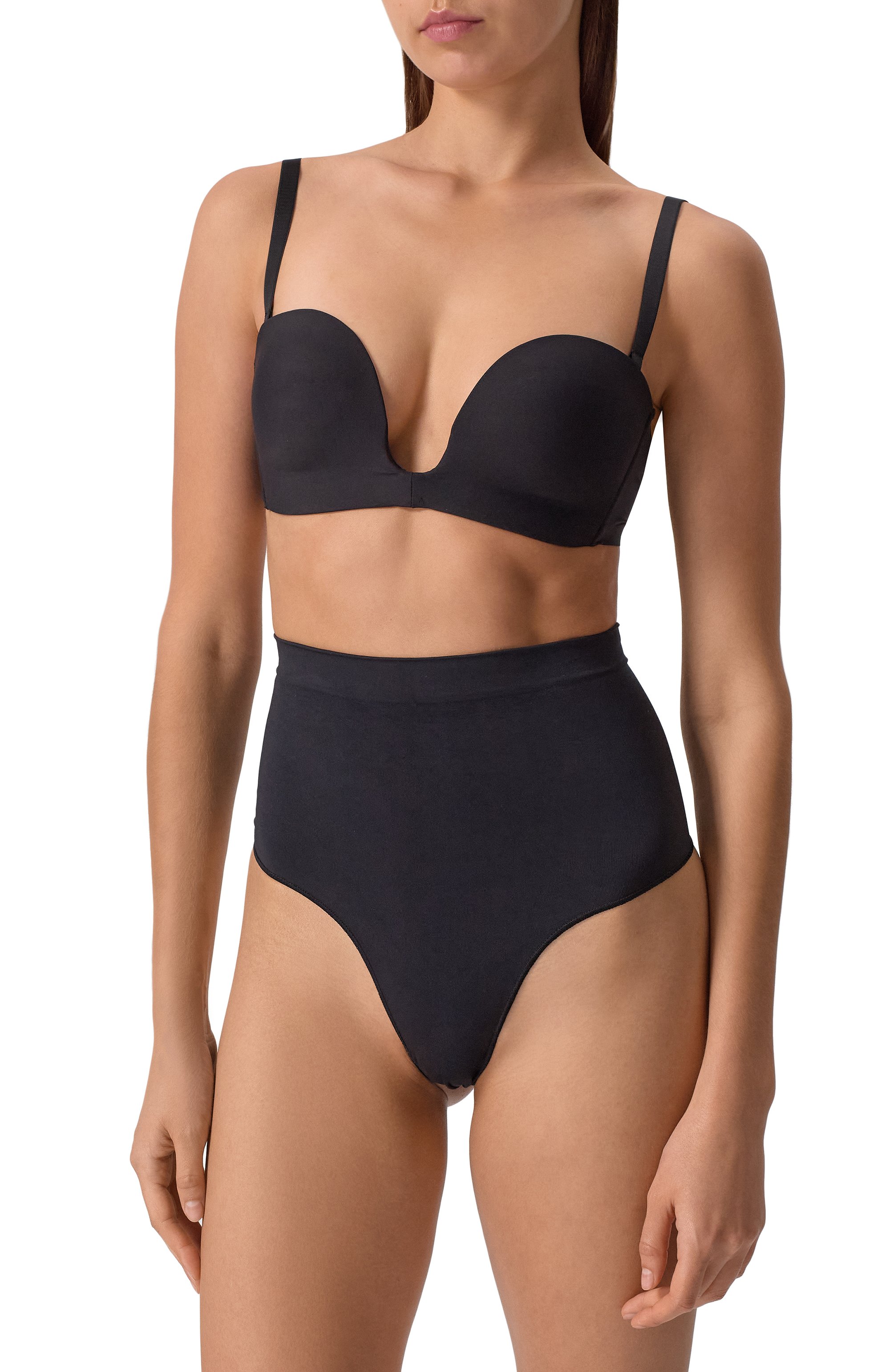 Трусы-стринги с завышенной талией BYE BRA, арт. 2056, фото 2