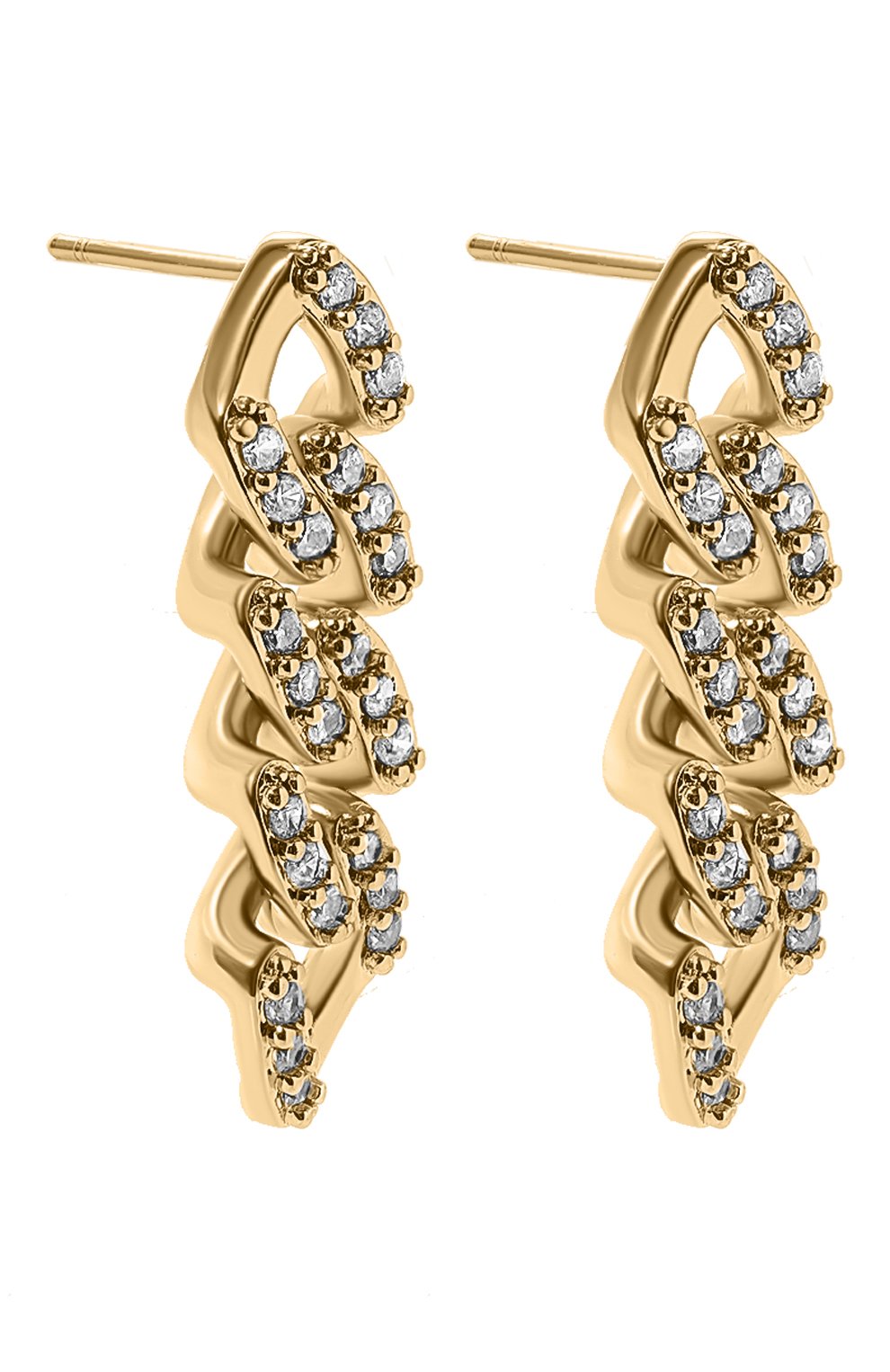 Серьги CRYSTAL HAZE, арт. MEXICAN CHAIN DR0P, фото 3