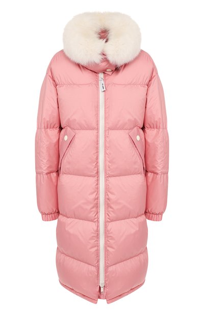 Пуховик YS ARMY PARIS розового цвета по цене 137000 руб., арт. 20WFM07310D01W, фото 1 Пуховик YS ARMY PARIS, арт. 20WFM07310D01W, фото 1
