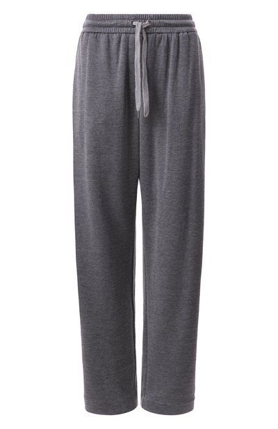 Женские брюки из хлопка и шелка BRUNELLO CUCINELLI, арт. MD828SM689